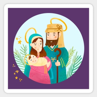Nativity Cartoon Magnet